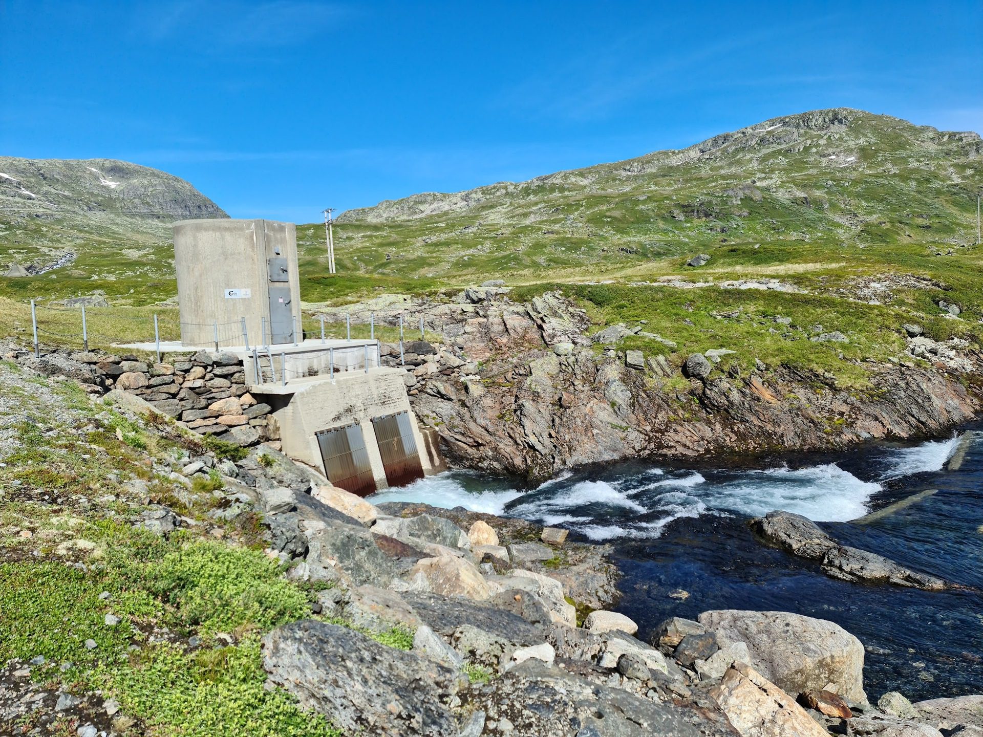 Vannkraftanlegg i Røldal-Suldal (Foto: Lyse Kraft DA)
