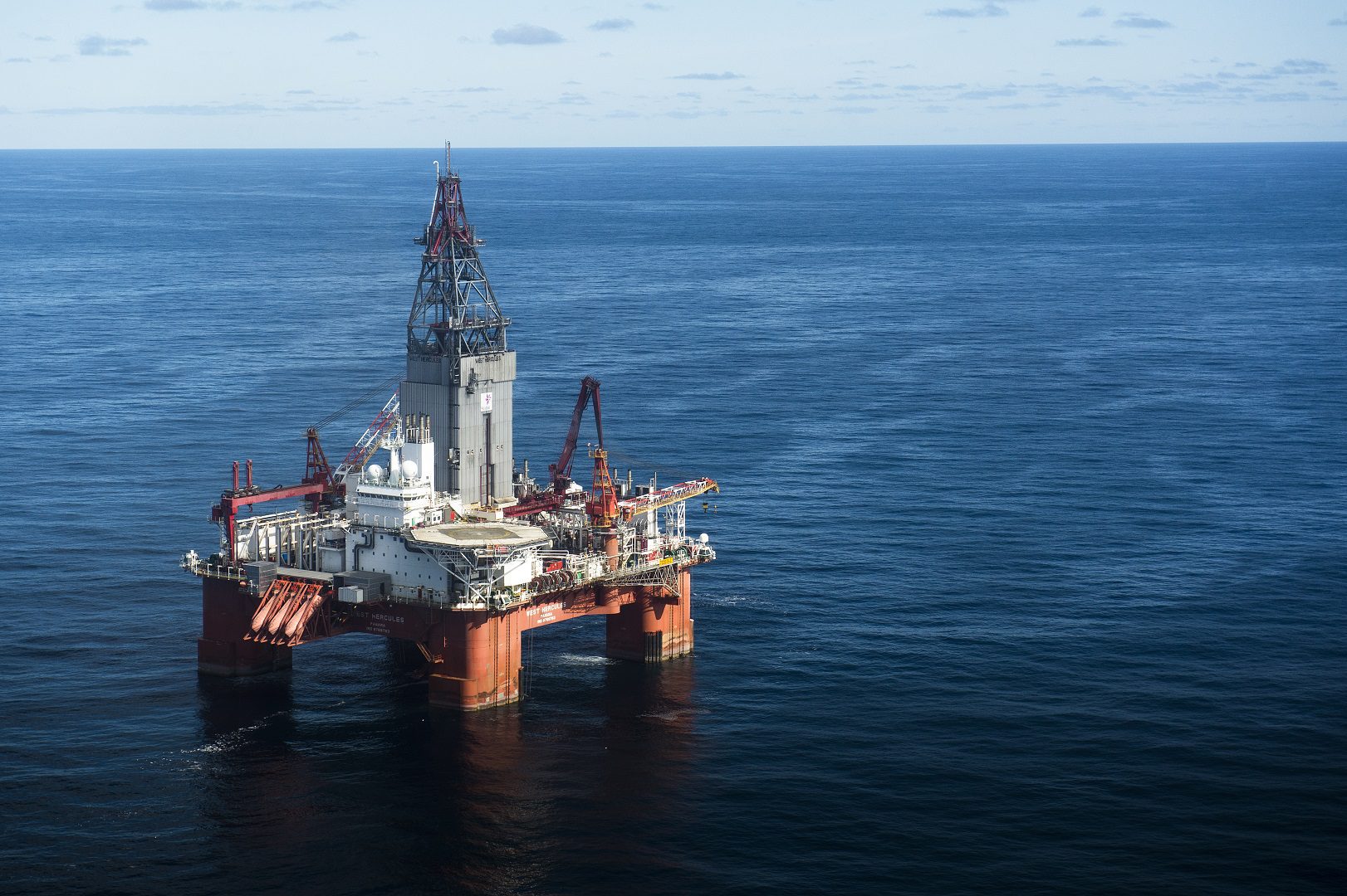 West Hercules drilling well number 100 at the Nunatak prospect in the Barents Sea.