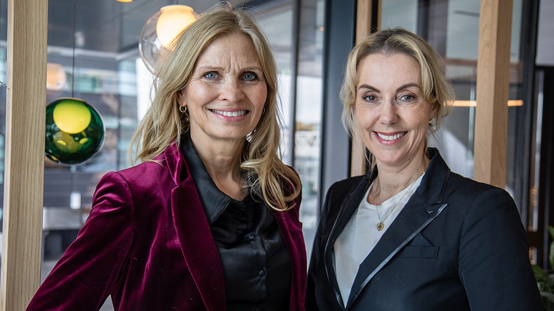 Maria Helsengreen og Cecilia Flatum, leder for Consulting i Deloitte Norge.
Foto: Deloitte Norge