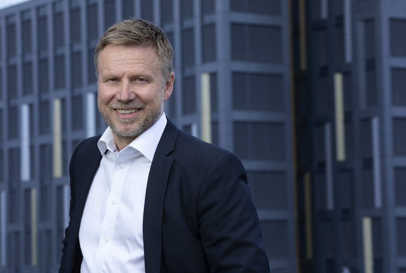 Ole Petter Saxrud, administrerende direktør i Atea Norge.
Fotograf: Sverre Christian Jarild / Atea