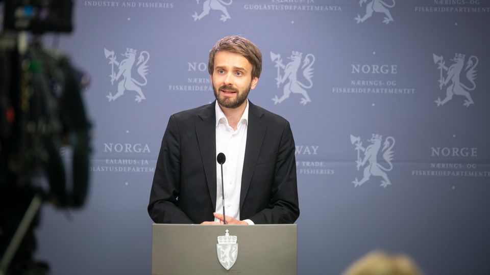 Næringsminister Jan Christian Vestre.
Foto: Regjeringen