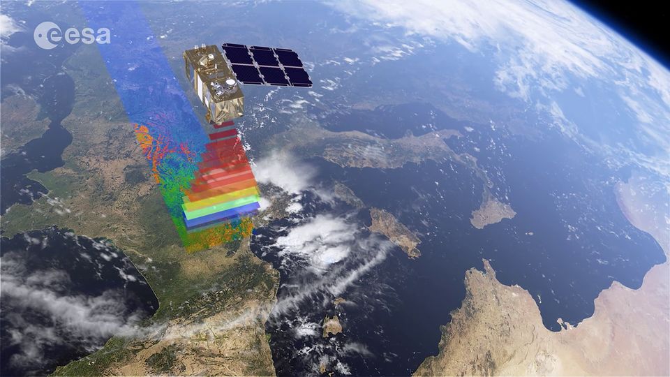 Satelitt over Middelhavet
Foto: Norges Geotekniske Institutt / ESA