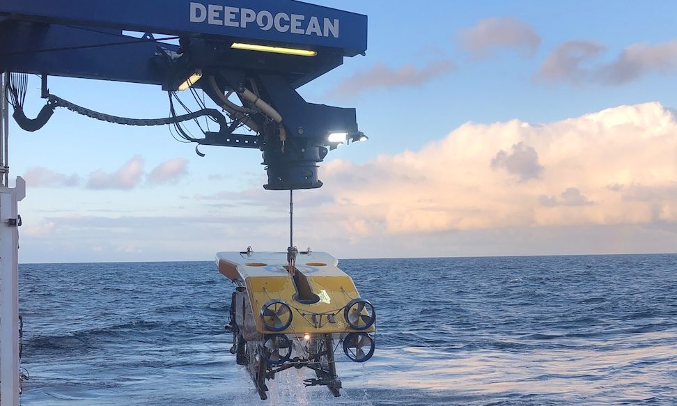 «Superior Survey» ROV-en som skal utføre havbunnsundersøkelser for DeepOcean.  Bilde av Siv Marit Hynne Lea.