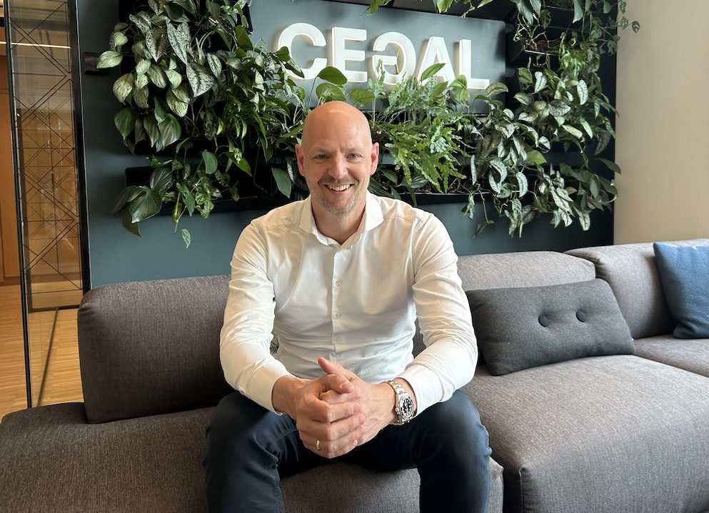 Christian Aarvold, direktør for markedsføring og kommunikasjon
Foto: Cegal