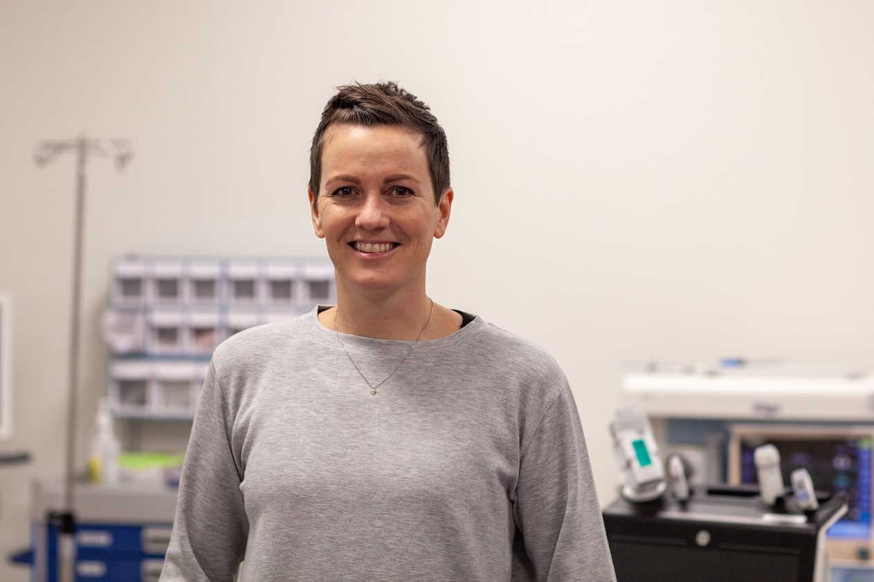 Victoria Vatsvåg er utdannet sonograf og doktorgradsstipendiat ved UiS
Foto: UiS/Cathrine Sneberg