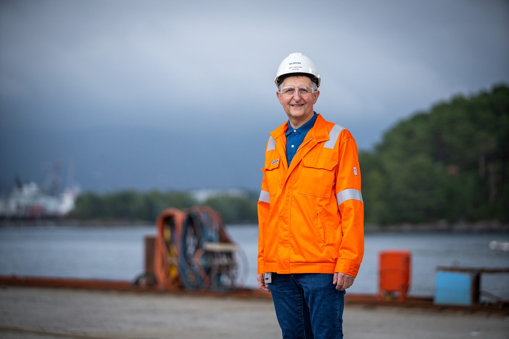 Trygve Solaas, verftsdirektør ved Westcon Yards i Florø
Foto: Westcon / Svein Egil Økland
