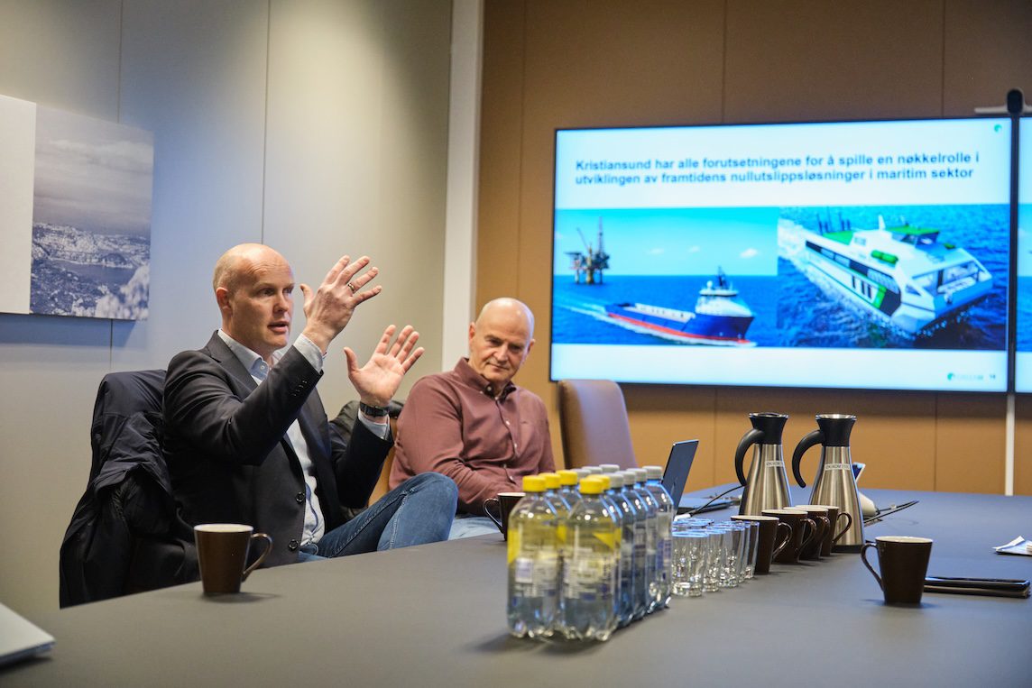 Morten S Watle og Terje Kvisvik