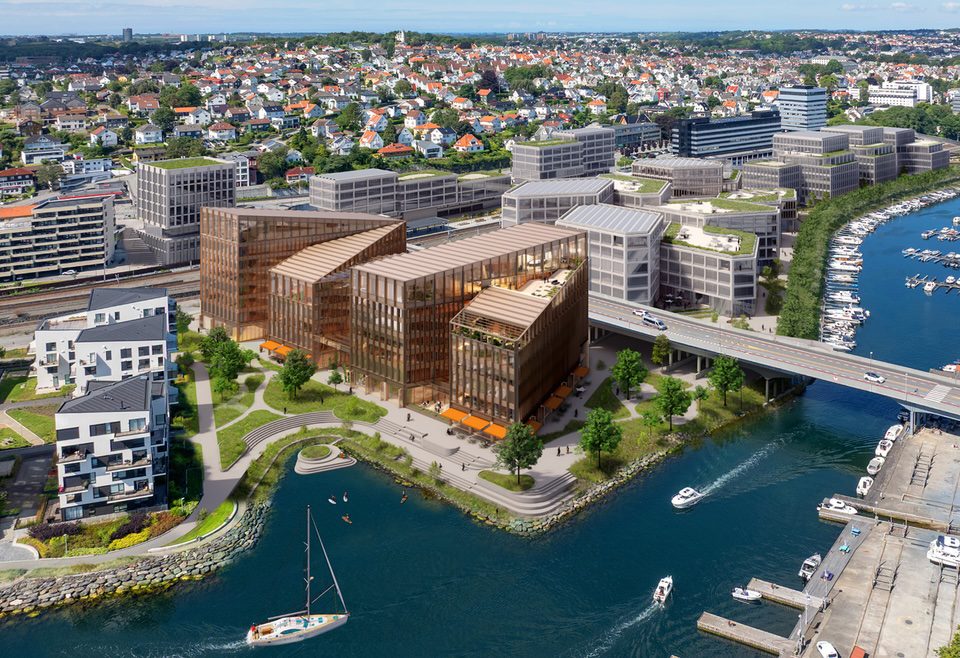 Nytt hovedkvarter for Vår Energi
Illustrasjon: Bane NOR Eiendom